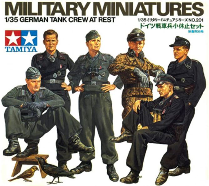 TAMIYA (1/35) German Tank Crew at Rest