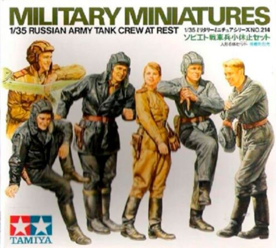 TAMIYA (1/35) Russian Army Tank Crew at Rest
