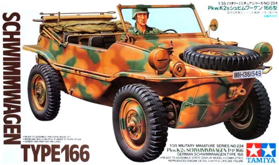 TAMIYA German Schwimmwagen (1/35) Type 166