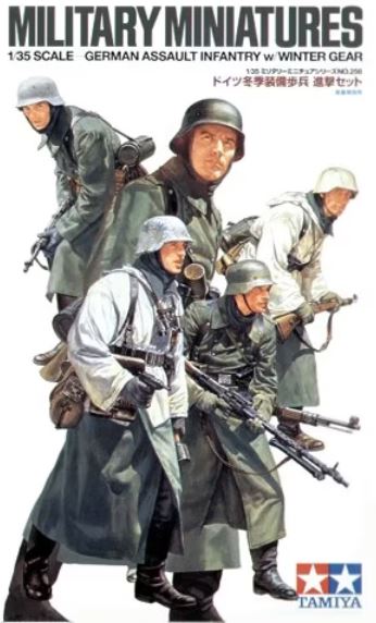 TAMIYA (1/35) German Assault Infantry w/Winter Gear