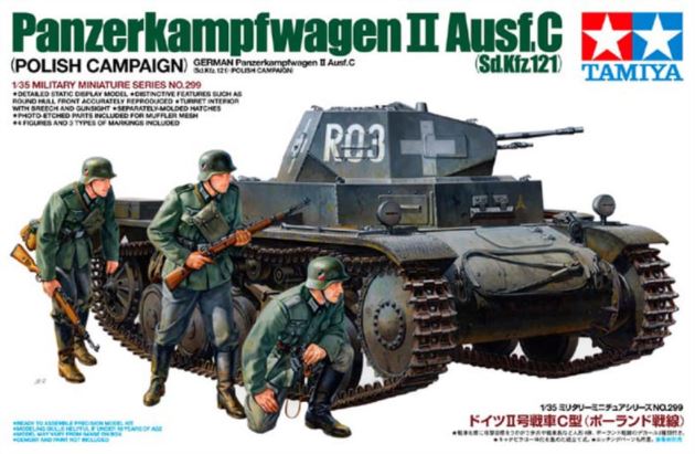 TAMIYA (1/35) Sd.Kfz.121 Panzerkampfwagen II Ausf. C (Polish Campaign)