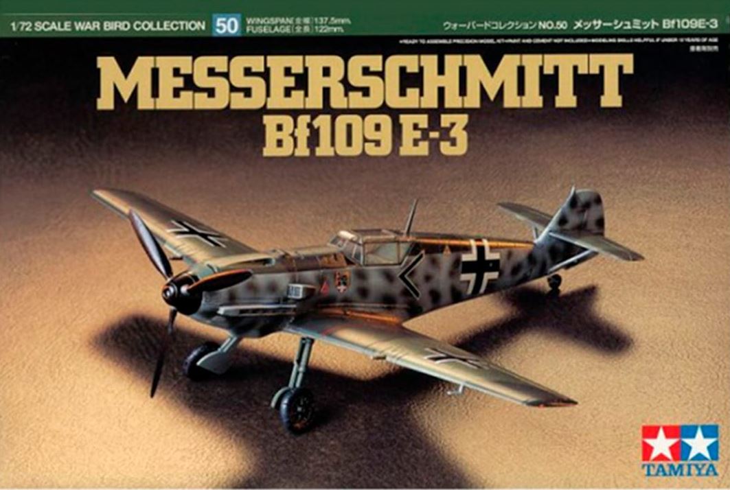 TAMIYA (1/72) Messerschmitt Bf 109 E-3