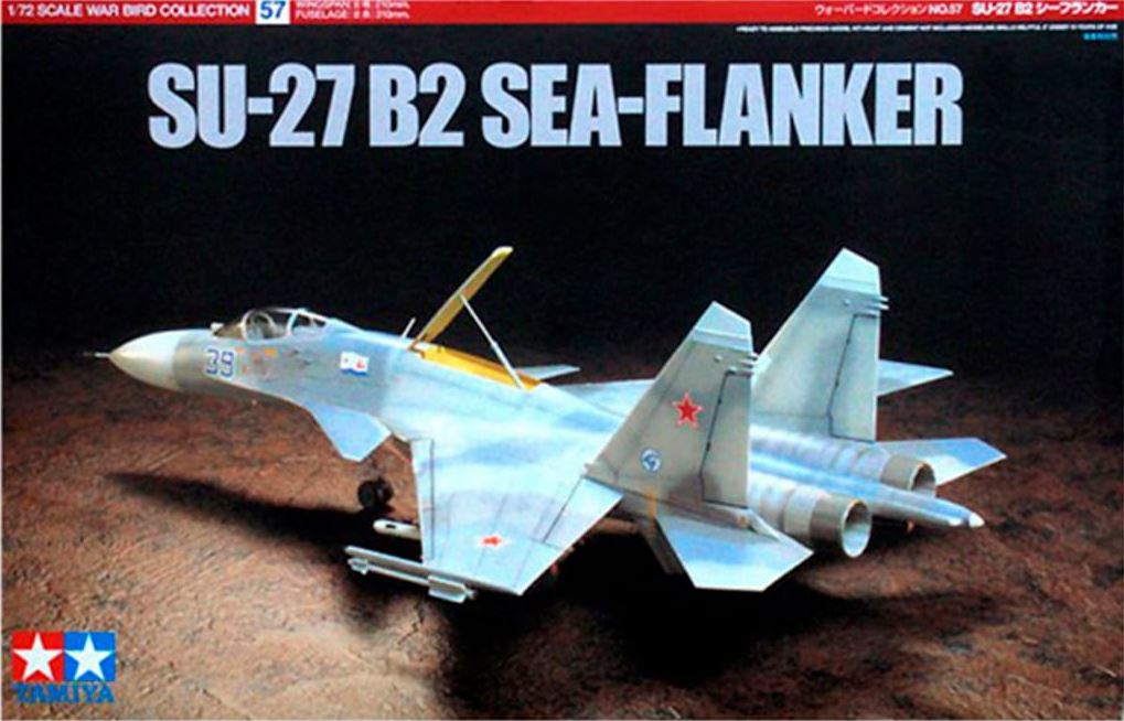 TAMIYA (1/72) SU-27 B2 Sea-Flanker