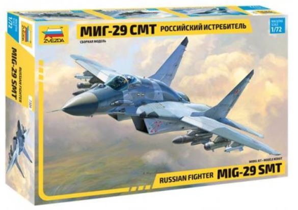ZVEZDA (1/72) Russian Fighter MiG-29 SMT