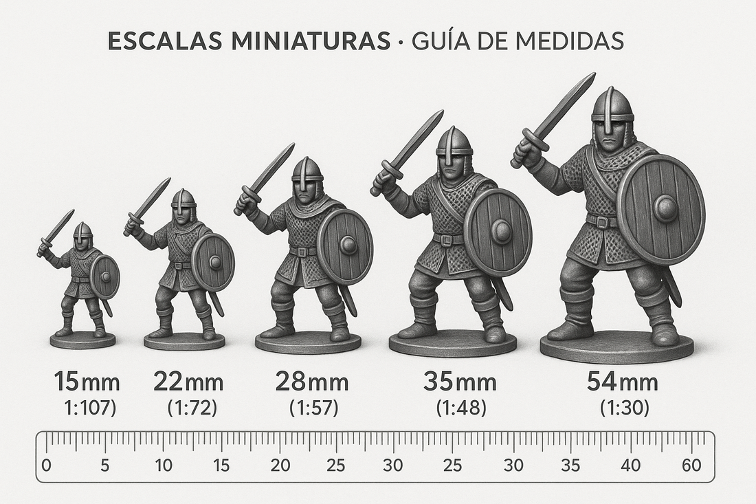 Escalas miniaturas: Guía definitiva de medidas y conversiones
