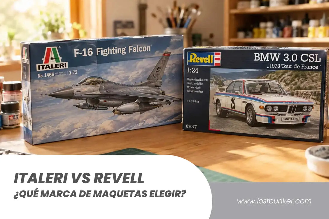 Italeri vs Revell: ¿qué marca de maquetas elegir?