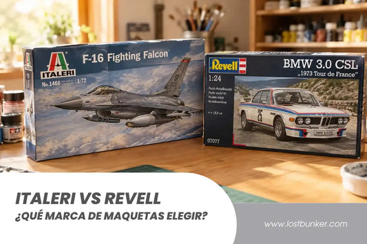 Italeri vs Revell: ¿qué marca de maquetas elegir?