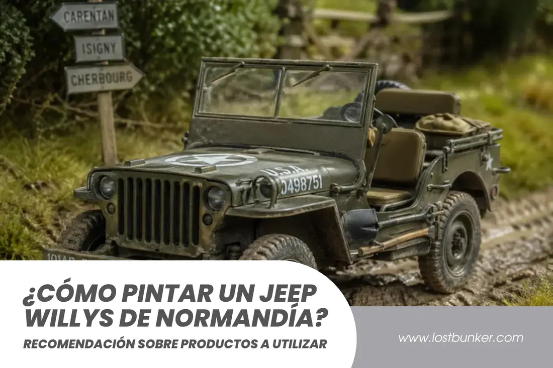 Jeep Willys en la batalla de Normadia