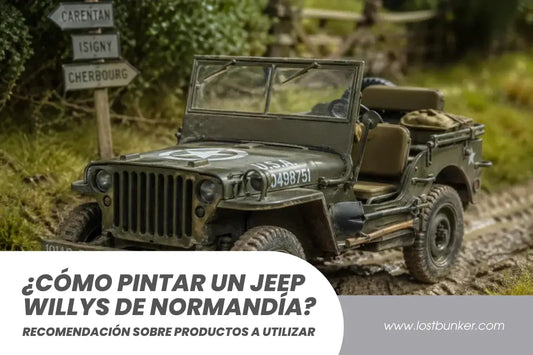 Jeep Willys en la batalla de Normadia