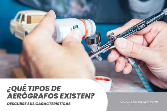 ¿Qué tipos de aerógrafos existen? Descubre sus características