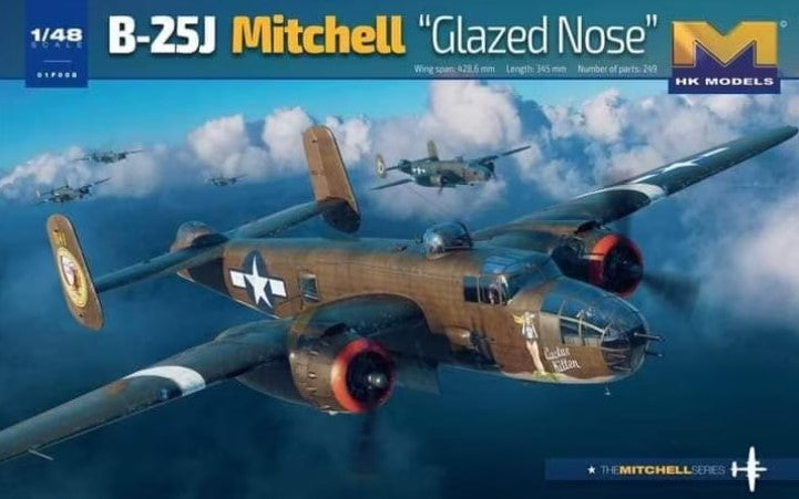 HK MODELS (1/48) B-25J Mitchell "Glazed Nose"