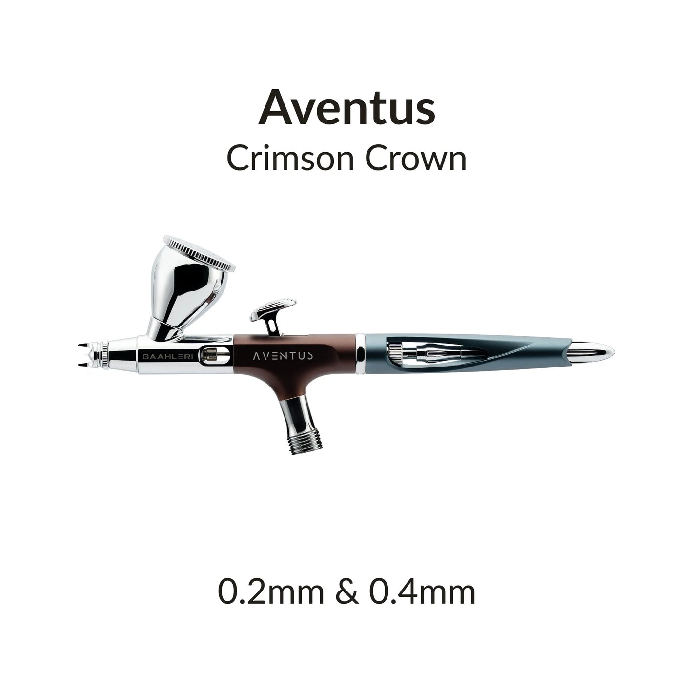 Aerógrafo Aventus Crimson Crown de Gaahleri con set de 0,2 y 0,4mm referencia 45770