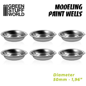 Puits à modeler GREEN STUFF x6