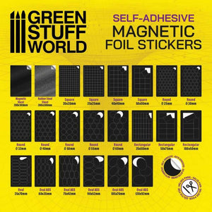 GREEN STUFF Plancha Metalica para imanes