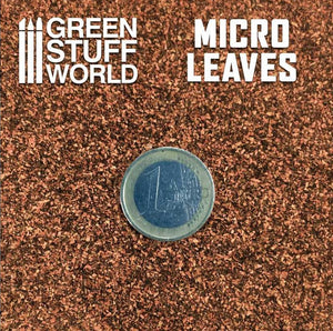 GREEN STUFF WORLD Micro Hojas - Mix marrón