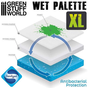 GREEN STUFF WORLD Paleta Humeda XL