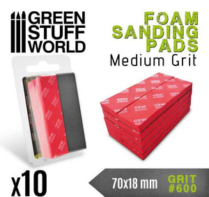 GREEN STUFF Lija Espuma EVA - Grano 600