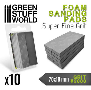 GREEN STUFF Lija Espuma EVA - Grano 2000