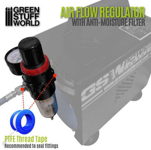 GREEN STUFF WORLD Regulador de Presion para Aerografos