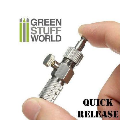 GREEN STUFF WORLD Conector QuickRelease 1/8 con Regulador