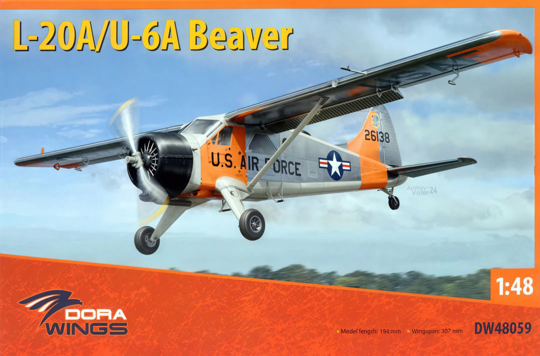 DORA WINGS (1/48) L-20A/U-6A Beaver