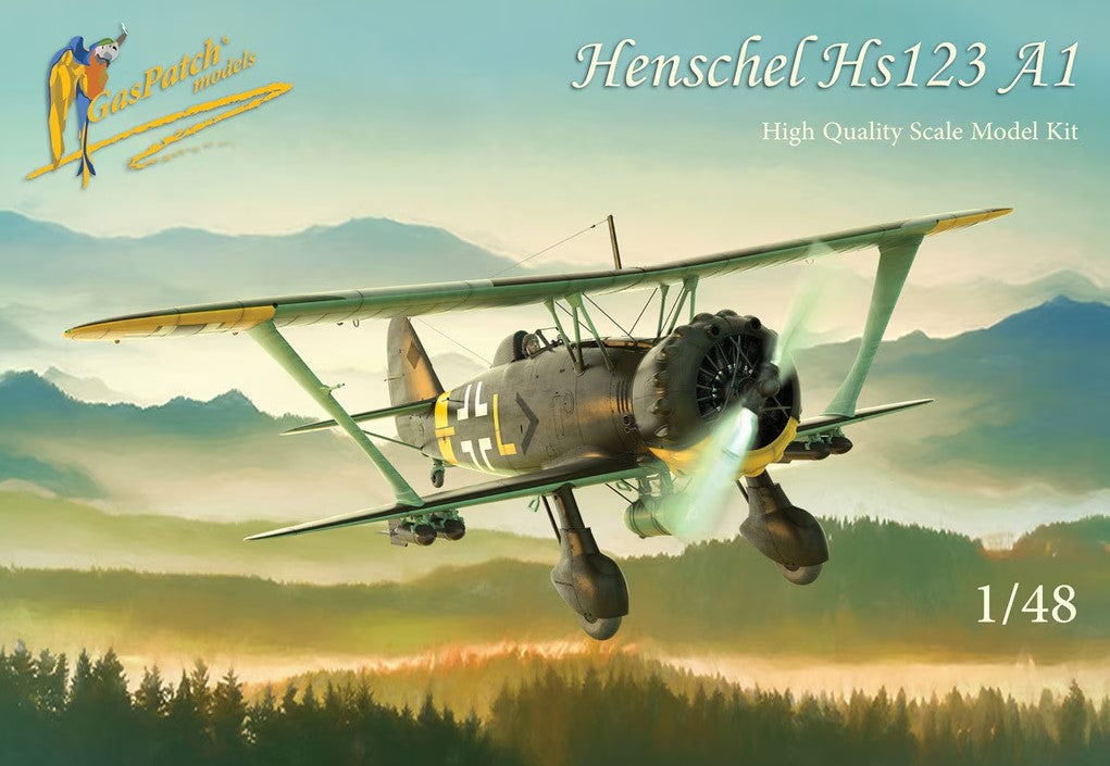 GASPATCH MODELS (1/48) Henschel Hs 123 A1