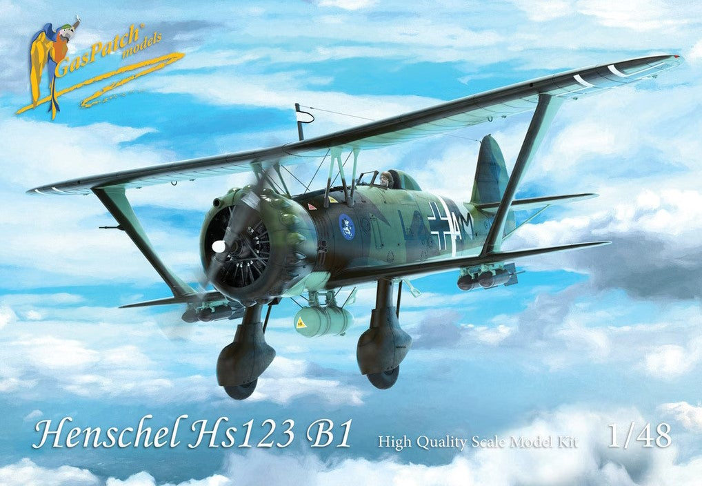 GASPATCH MODELS (1/48) Henschel HS 123 B1