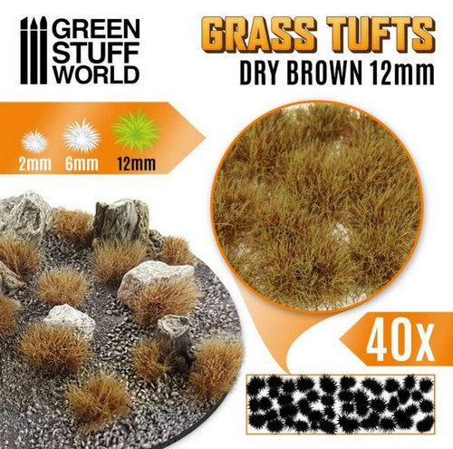 GREEN STUFF WORLD Matas Arbustos Nevadas - 12mm - MARRON
