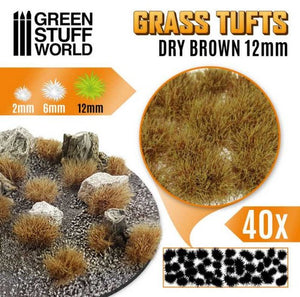GREEN STUFF WORLD Matas Arbustos Nevadas - 12mm - MARRON