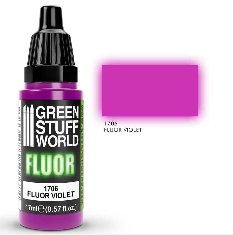 GREEN STUFF Pintura Fluor - Violeta