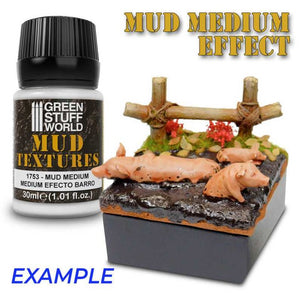 GREEN STUFF WORLD Medium Barro Transparente 30ml