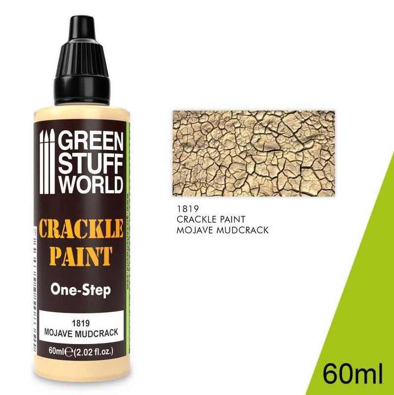GREEN STUFF Pintura Craqueladora Transparente - Mojave Mudcrack (60ml)