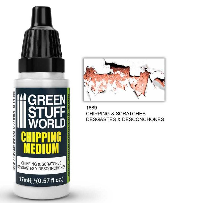 GREEN STUFF Chipping Medium - Desgastes y Desconchados (17ml)