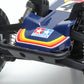 Foto suspensión delantera del coche de radio control Buggy BB-01 en escala 1:10 de Tamiya referencia 58719