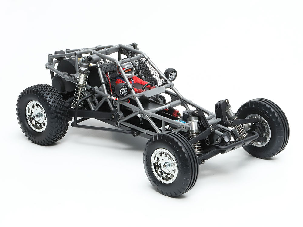 Foto delantera del coche de radio control Buggy BB-01 en escala 1:10 de Tamiya referencia 58719