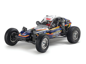 Portada de la caja del coche de radio control Buggy BB-01 en escala 1:10 de Tamiya referencia 58719
