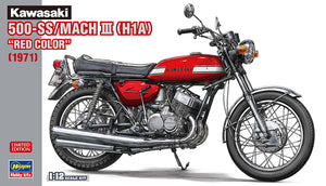 HASEGAWA (1/12) Kawasaki 500-SS/MACH III (H1A) "Red Color" (1971)