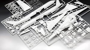 Piezas de la maqueta del avión de pasajeros Airbus A350 900 en escala 1:144 de Revell referencia 05612
