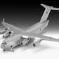 Foto completa de la maqueta del avión C-17A Globemaster III en escala 1:144 de Revell referencia 03747