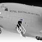 Foto delantera de la maqueta del avión C-17A Globemaster III en escala 1:144 de Revell referencia 03747