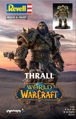 Maqueta del orco Tharll en escala 1:16 del unverso de World of Warcaft de Revell referencia 03516