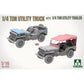 Configuraciones 2 de la maqueta del Jeep Willys con trailer en escala 1:16 de Takom referencia 1026