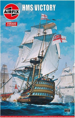 Portada del galeón británico HMS Victory en escala 1:180 de Airfix referencia A09252V