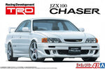 Portada de la caja de la maqueta del Toyota JZX100 Chaser en escala 1:24 de Aoshimea referencia 06880