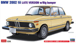 Portada de la caja de la maqueta del coche utilitario BMW 2002 tii en escala 1:24 de Hasegawa referencia 20756