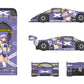 Decoración de la maqueta del Sauber Mercedes C9 del equipo Calire Frost con Egg Gril en escala 1:24 de Hasegawa referencia 52742