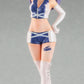 Foto de la figura de la Egg Girl incluida en la maqueta del Sauber Mercedes C9 del equipo Calire Frost en escala 1:24 de Hasegawa referencia 52742