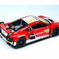 Foto trasera de la maqueta del coche de competición Audi R8 LMS que compitió en el mundial GT3 de Macao en 2015 en escala 1:24 de Nunu referencia 24024
