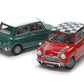 Foto posibles decoraciones de la maqueta del coche británico Morris Mini Cooper 1275S Mk.I en escala 1:24 de Tamiya referencia 24039