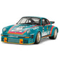 Foto de la maqueta del coche de competición Porsche 934 Turbo RSR del equipo Vaillant Kremer en escala 1:24 de Tamiya referencia 24334